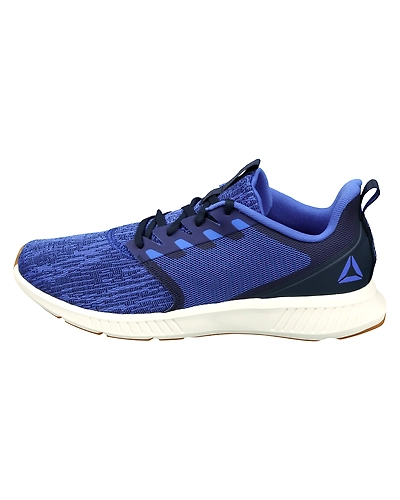 MEN'S REEBOK RUNNING FUSIUM LITE SHOES-8-NAVY/COBALT/CHALK/GUM-1