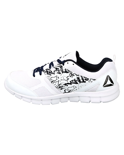 MEN'S REEBOK RUNNING SPEED XTREME 2.0 SHOES-WHITE/COLL NAVY-11-1