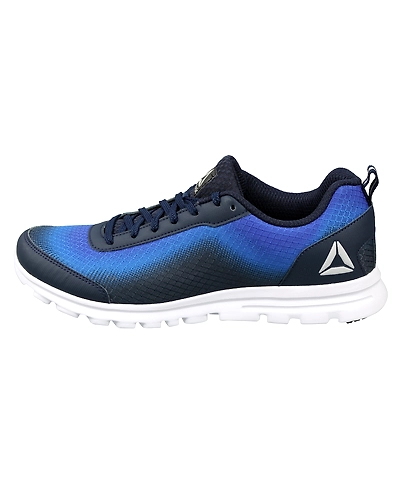 MEN'S REEBOK RUNNING DUO LP SHOES-10-COLL NAVY/AWESOME BLUE-1