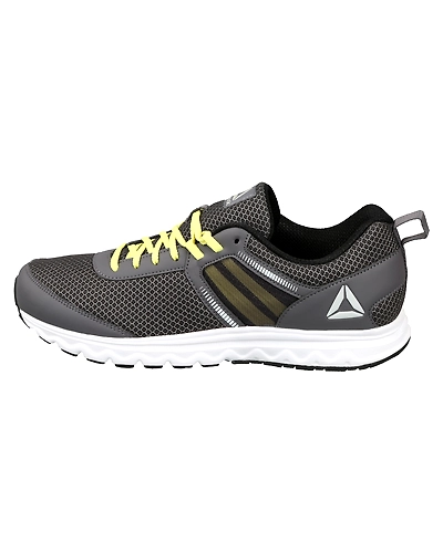 MEN'S REEBOK RUN DASHRIDE SHOES-10-GREY/GREEN/BLACK-1