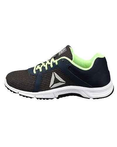 MEN REEBOK RUNNING PARADISE RUNNER SHOES-NAVY/ASH GREY/BLK/ELEC FL-9-1