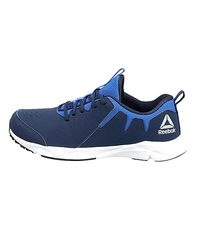 MEN'S REEBOK HUSTLE RUNNER SHOES-NAVY-6-1