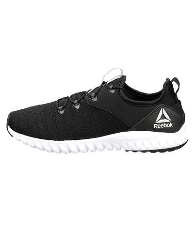 MEN'S REEBOK ENTHRAL RUNNER LP SHOES-BLACK/COOL SHADOW-10-1
