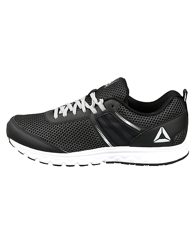 MEN'S REEBOK RUN DASHRIDE SHOES-BLACK/FLAT GREY-6-1