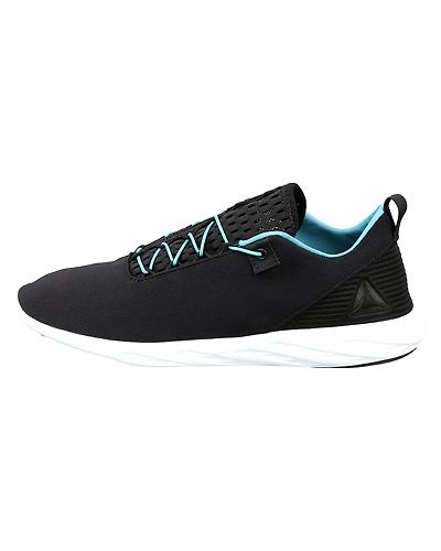 MEN'S REEBOK WALKING ASTRO FLEX &amp; FOLD SHOES-BLK/MIST/WHITE/ALLOY-9-1