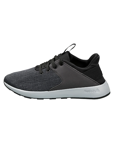 MEN'S REEBOK WALKING EVER ROAD DMX SHOES-6-BLACK/COLD GREY-1