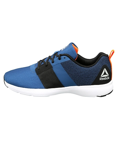 MEN'S REEBOK LUMINIOUS RUNNER SHOES-BUNBLU/BLACK/NONE-10-1