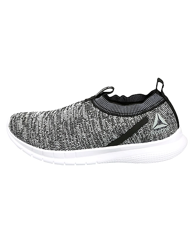 MEN'S REEBOK WALKING DELTA SLIP-ONS-BLACK/WHITE-7-1
