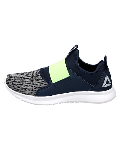 MEN'S REEBOK WALKING SLIP-ONS LP-COLL NAVY/FLAT GREY/ELECT-11-1