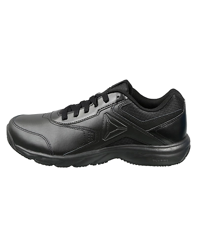 MEN REEBOK WALKING WORK N CUSHION 3.0 4E SHOES-BLACK/BLACK-8-1