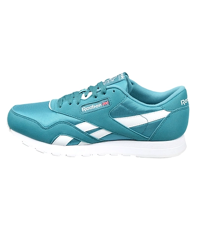 UNISEX REEBOK CLASSICS NYLON COLOR SHOES-11-MINERAL MIST/WHITE-1