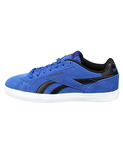 MEN'S REEBOK CLASSICS ROYAL COMPLETE CLN 2LS SHOES-COLL ROYAL/BLACK/WHITE-8-1