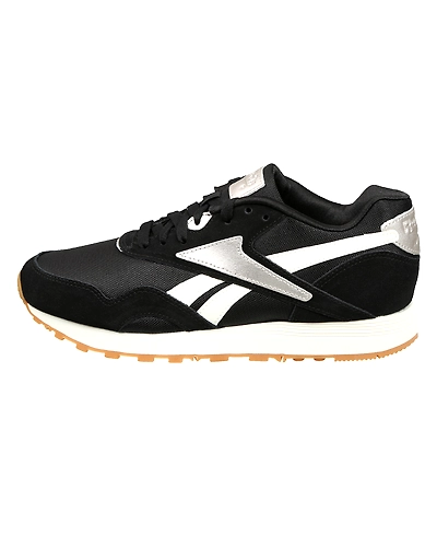 WOMEN'S REEBOK CLASSIC CLUB C 85-BLACK/CHALK/MOONDUST-5-1