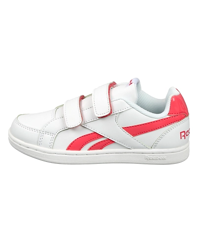 KIDS-UNISEX REEBOK ROYAL PRIME ALT SHOES-WHITE/ROSE/NAVY-10.5-1