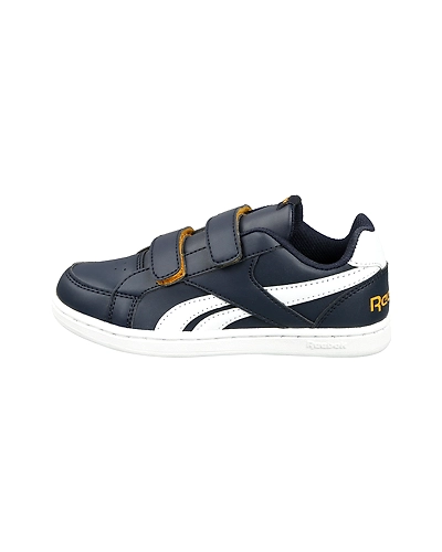 KIDS-UNISEX REEBOK ROYAL PRIME ALT SHOES-12.5-NAVY/WHITE/GOLD-1