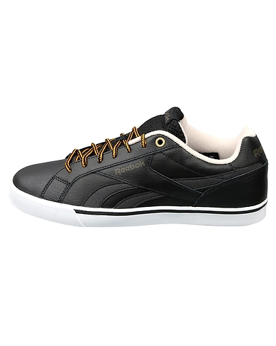 MEN'S REEBOK CLASSICS ROYAL COMPLETE CLN 2LW SHOES-8-BLACK/GREY/STUCO/WHT/KHAK-1