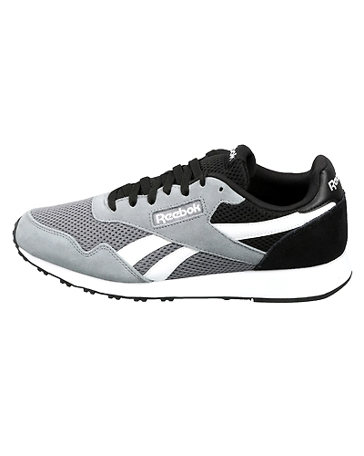 MEN'S REEBOK CLASSICS ROYAL ULTRA SHOES-COLD GREY/BLACK/WHITE-10-1