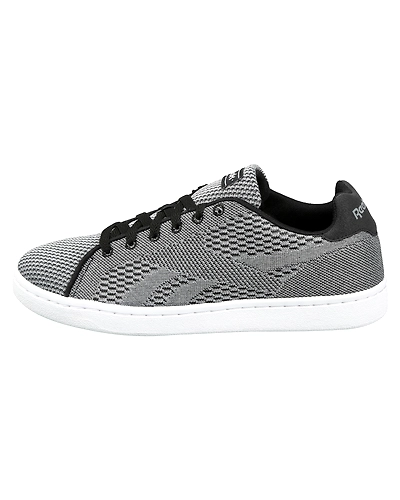 MEN'S REEBOK CLASSICS CASUAL ROYAL COMPLETE 2 PX SHOES-8-BLACK/STARK GREY/WHITE-1