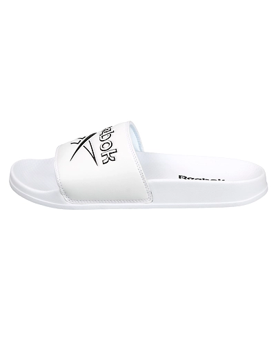 UNISEX REEBOK CLASSICS SLIDES-WHITE/BLACK/VECTOR SLIDE-9-1