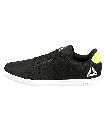 MEN'S REEBOK CASUAL TREAD MAX SHOES-BLACK/SEMI SOLAR YELLOW-9-1