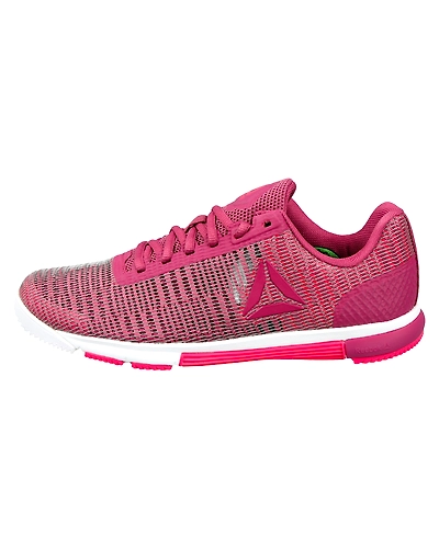 WOMEN'S REEBOK TRAINING SPEED TR FLEXWEAVE SHOES-TWISTED BERRY/PINK/WHT-4-1