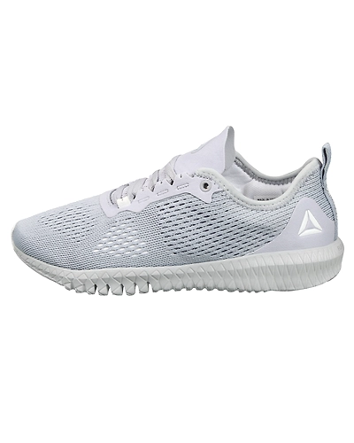 WOMEN'S REEBOK TRAINING FLEXAGON SHOES-6-COLD GREY/WHITE-1