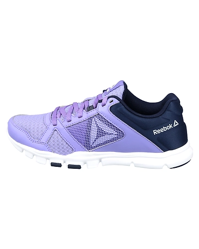 WOMEN'S REEBOK YOURFLEX TRAINETTE 10 MT SHOES-MOONPOOL/NAVY/WHITE-6-1
