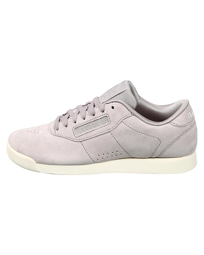 WOMEN'S REEBOK CLASSICS PRINCESS LEATHER SHOES-WHISPER GREY/CHALK-7-1