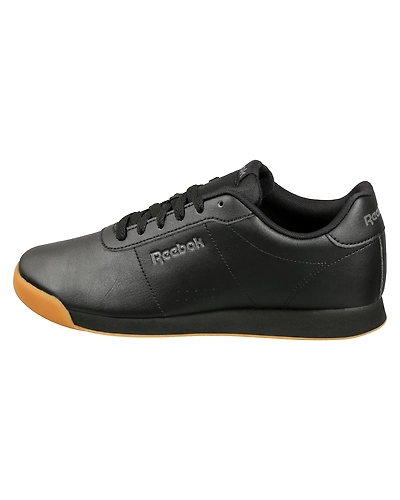 WOMEN'S REEBOK CLASSICS ROYAL CHARM SHOES-BLACK/SHARK/GUM-5-1