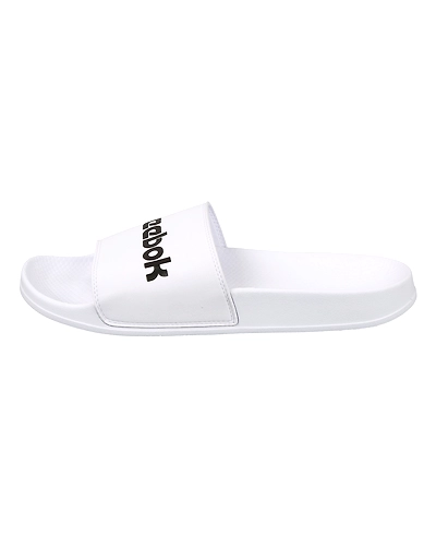 UNISEX REEBOK CLASSICS SLIDES-RYL-WHITE/BLACK-7-1