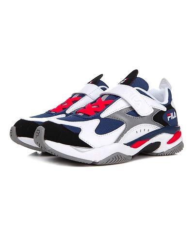 FILA Bobby Asorus 99 KD White Kids Sneakers (IN-59085)- B-White-6-2