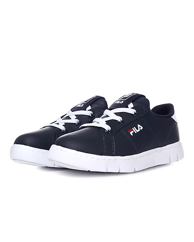 FILA Court Flex KD Navy Kids Lifestyle Shoes (IN-63302)- B-Navy-2.5-2