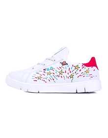 FILA Court Flex KD X Red Kids Lifestyle Shoes (IN-11436)- B
