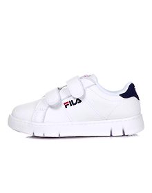 FILA Court Flex VC KD White Kids Velcro Shoes (IN-63807)- B