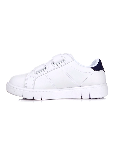 FILA Court Flex VC KD White Kids Velcro Shoes (IN-63807)- B-White-3.5-1