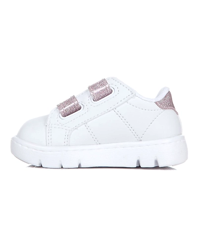 FILA Court Flex VC TD White Infant Velcro Shoes (IN-36519)- B-White-4-1