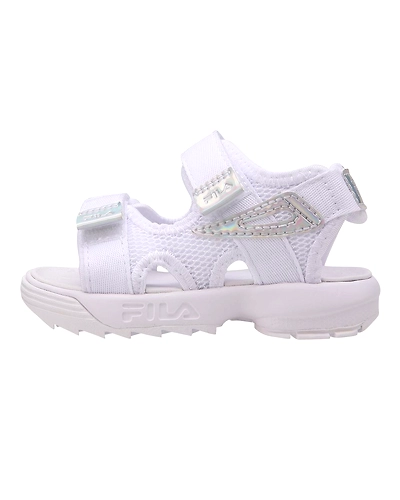 FILA Disruptor SD TD White Infant Sandals (IN-49565)- B-White-2.5-1