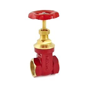 1007-Bronze Gate Valve (Peg. Type) (Screwed)