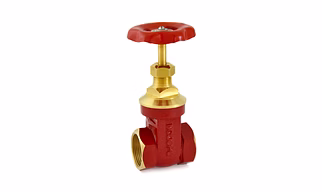1007-Bronze Gate Valve (Peg. Type) (Screwed)