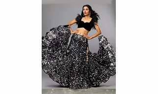 Mirror Finish Lehenga choli