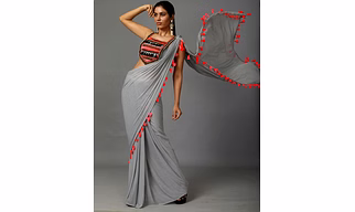 Boho Chic Saree