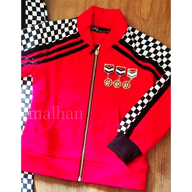 Racer Track Suit Red-S-Red-1