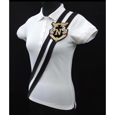 Monogrammed polo shirt