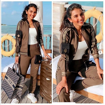Lock & Key Collection Track Suit with Utility Pockets (Lock & Key Detailing)