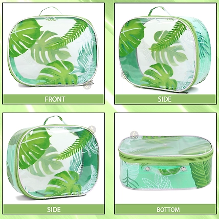 RASAFA Pack Of 5 Gorgeous Makeup Kit Box, Spacious Interior Cosmetic Box Vanity Box-3