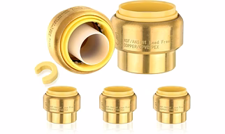 Brass Copper Tube End Fitting