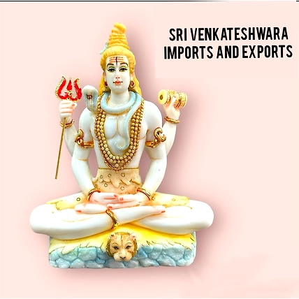 Shiv Ji Statue Culture Marble Height 8’inch Width 6.5’inch-12430468
