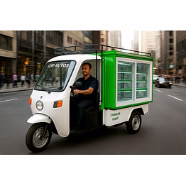 battery operated freezer vehicle