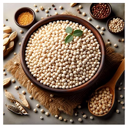 white dry peas