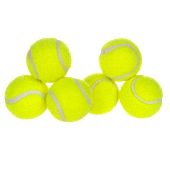 Cricket Tennis Lt.Wt. Balls Pack of 6-1